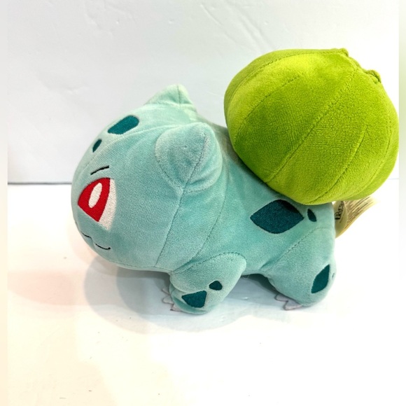 Bulbasaur Pokémon 8” Stuffed Nintendo Soft Plush 2021 Edition VGUC - Picture 1 of 5
